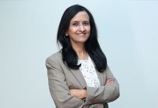 Geetha Ramamoorthi, Chairperson of Indo American Chamber of Commerce TN. 